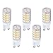 Produktbild 5x G9 LED Leuchtmittel 3W 230V warmweiß 2900K Lampen Stecklampe Halogen Ersatz SMD 390 Lumen 5er Pack