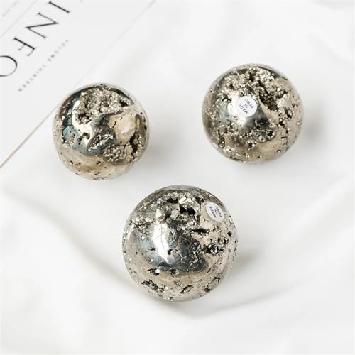 Esfera de calcopirita y pirita de 5cm para decoración 6