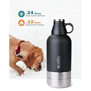 Water-Bottle-64-oz-Insulated-with-2-Dog-Bowls-BUZIO-64oz-Dog-Travel-Bottle-with-Dog-Water-Bowl-Slow-Feeder-Dog-Bowl-Nylon-Walking-Bag-Stainless-Steel-Big-Water-Jug-Flask-Black - Cucciolini Doodles   Water-Bottle-64-oz-Insulated-with-2-Dog-Bowls-BUZIO-64oz-Dog-Travel-Bottle-with-Dog-Water-Bowl-Slow-Feeder-Dog-Bowl-Nylon-Walking-Bag-Stainless-Steel-Big-Water-Jug-Flask-Black