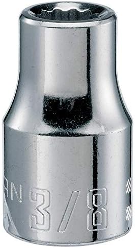CRAFTSMAN Shallow Socket, SAE, 1/2-Inch Drive, 3/8-Inch, 12-Point (CMMT47500)