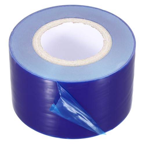 Image of PATIKIL Removable Protective Film Tape, 3.5 Inch x 656 ft PE Surface Protective Scratch Film Tape Roll for Furniture Electrical Appliances Plastic Hardware High Stickiness, Blue