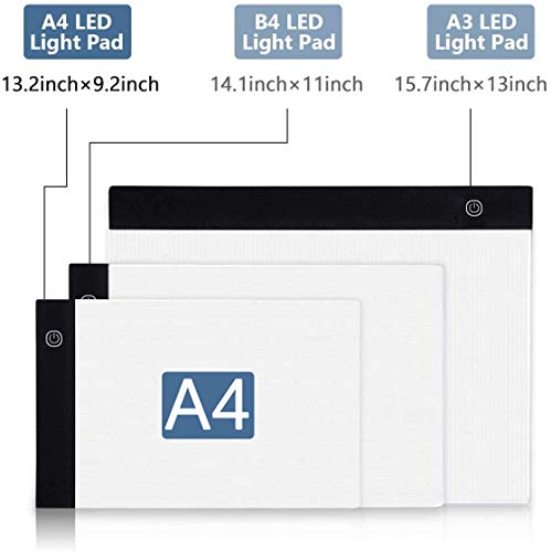 A4 Led Light Box Tracer Usb Power Adjustable Led Light Tablet Board Pad For 5D Diy Diamond Painting #TOP1