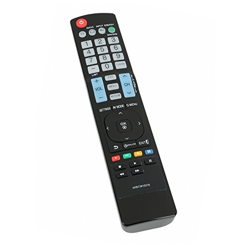AKB73615316 Replace Remote Control fit for LG Plasma TV 32LS5600 37LS5600 42LS5600 42PA4900 47LS5600...