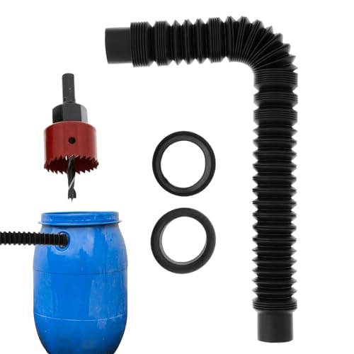 Regentonnen-Anschlussschlauch – Regentonnen-Umlenk-Set, Regentonnen-Kits | Regentonnen-Teile, Regensammlerschlauch, Umlenksystem und Regentonnen-Zubehör für Garten, Bewässerung