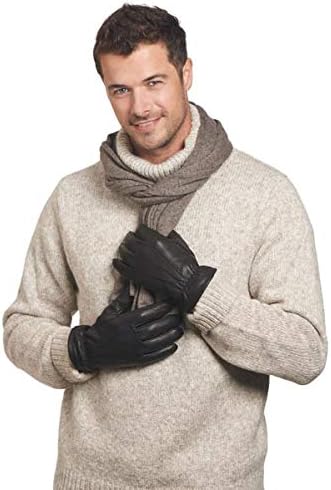 Sleigh Men’s Insulated Winter Gloves (Deerskin Leather) Soft, Comfortable, and Luxurious (Thinsulate Lined) Snug Fit - Image 2