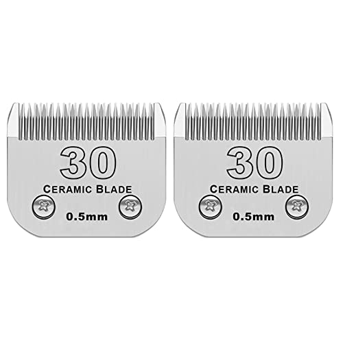 Image of 30# Detachable Dog Blades Compatible with Andis /Oster A5 Grooming