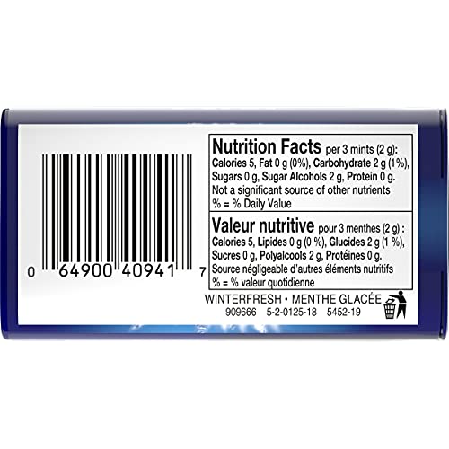 Excel Sugar-Free Chewing Gum, 34Gm Tin, 8 Count (Winterfresh) #TOP7