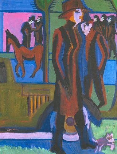 Tableaux Kirchner Dodo et son frère impression de peinture huile sur toile