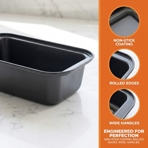 Miniatura 6 de 2 Piezas Molde Rectangular, Molde Para Pan, Molde Plum Cake, Mold Horno, Mold Bizcocho Rectangular, Moldpara Bizcocho Para Hornear Pan, Pasteles, Tostadas