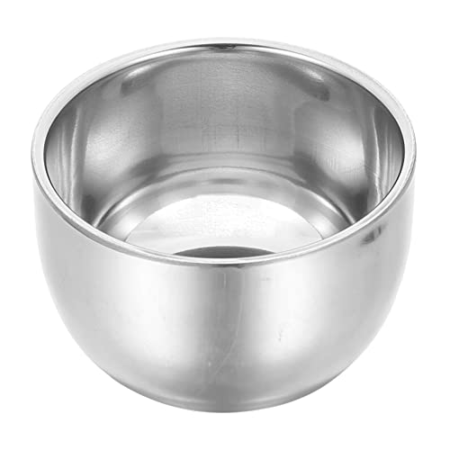 Doppelwandiger Rasierschale für Männer Professionelle Rasierutensilien für Perfekten Schlichtes und Design Langlebig und Einfach
