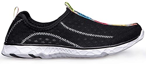 Image of Men's Quick Drying Aqua Water Shoes,3-Second Drainage & All-Terrain for Swimming,Hiking,Yoga