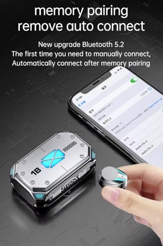 Image of M41 TWS Earbud, Bluetooth Earphone with Display, Low Latency Gaming, 40 Hrs Playtime with Fast Charging, Bluetooth 5.3 + ENC, 13mm HD BASS Drivers, IPX7 Sweat-Proof, Built-in Mic