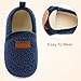 Lefflow Toddler Winter Warm Shoes Boys Fuzzy House Slippers Winter Essentials Girls Lightweight Bedroom Slippers Slip On Shoes Size