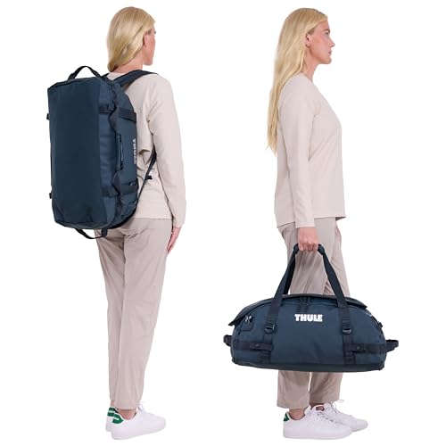 Image of Thule Chasm 40L Duffel, Easy to Pack, Converts to Backpack, Internal mesh Pockets, Lockable Zippers, Recycled Materials