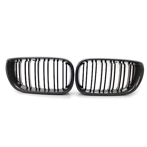Grilles de course calandre avant carbone BMW E46 4 portes double