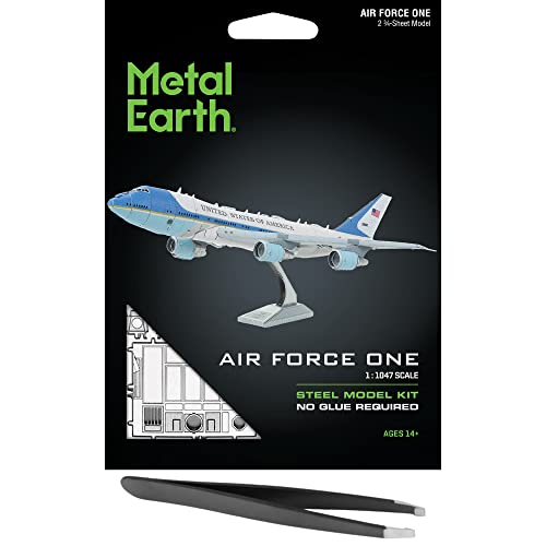 Maquette métal 3D Air Force One Metal Earth assemblage facile pince