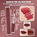 rom&nd Blur Fudge Tint 03 Musky - Iconic Burnt Orange Brick Velvety Matte Lip Tint | Non-Drying, Effortless Blur Effect K-Beauty Liquid Lipstick for All Skin Tones