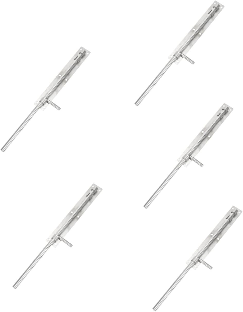 5pcs Heavy Duty Gate Latch Slide Bolt for Wooden and Doors Door Lock Latch Easy Installation Suitable for Barns and Fences