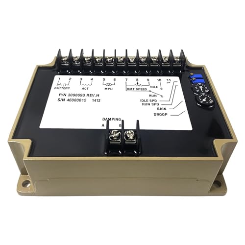 Contrôleur de vitesse 3098693 haute précision pour groupe électrogène - 2