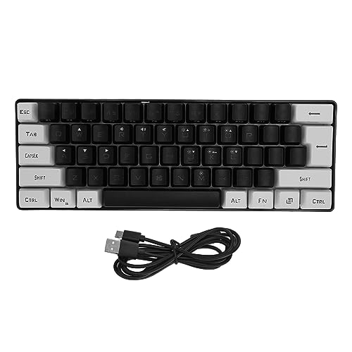 Teclado Gaming Mini Ergonomico RGB CABLE USB-C