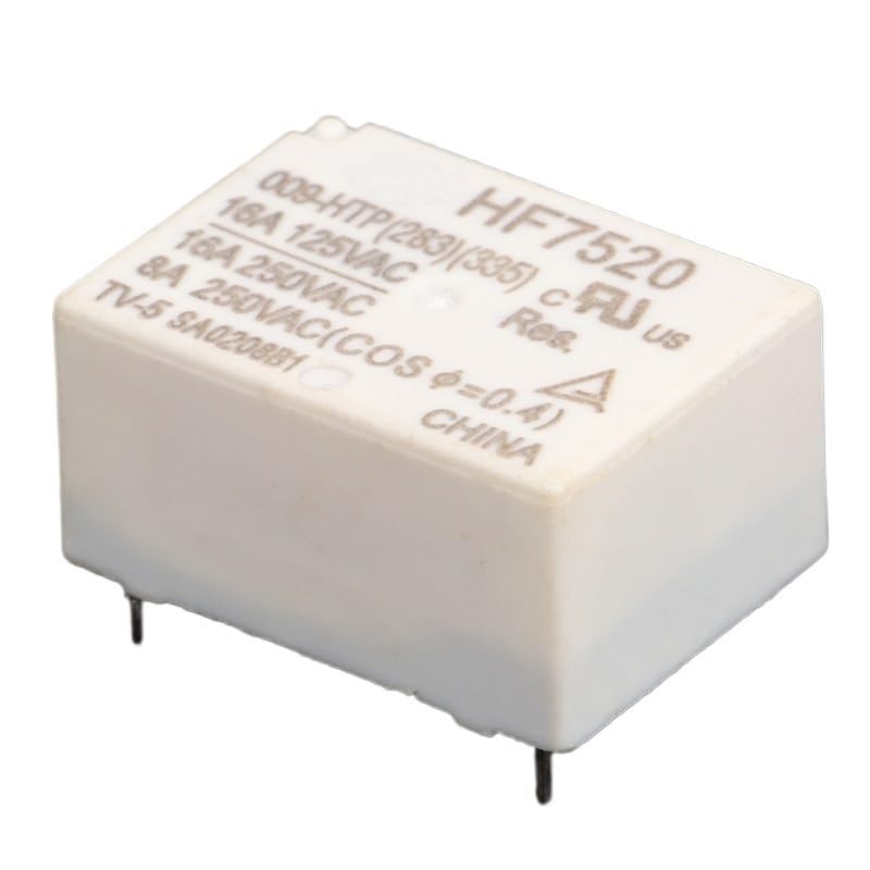 1Pc HF7520 009-HTP 10A 16A 4pin Relay 4 Pin Constant Temperature Electric Heating Kettle Relay Replacement Part (Size : 10A)