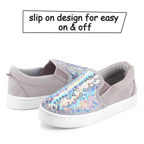 Image of KomForme Toddler Sneakers for Boys and Girls Cartoon Dual Hook and Loops Sneakers Baby Canvas Shoes | Comfortable, Lightweight