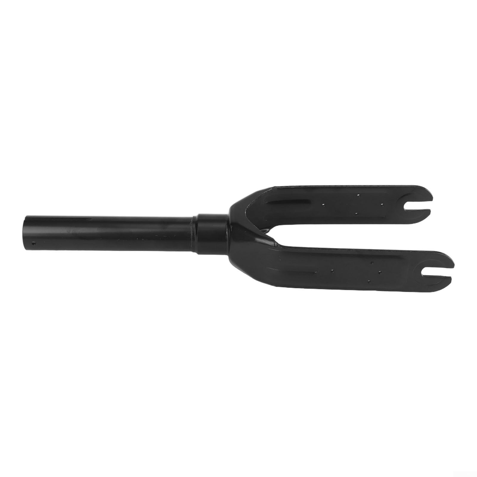 Eawfgtuw Fourche avant de rechange en alliage d'aluminium pour scooter électrique, fourche avant de rechange pour support de roue noir, 340 x 82 mm, accessoire de suspension robuste