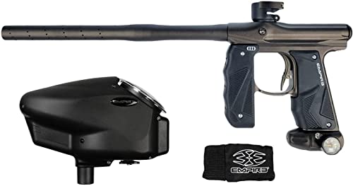Empire Mini Gs Electronic Paintball Gun Marker W Empire Halo Too Electronic Paintball Loader Starter Package (Halo Loader Black, Dust Brown) #TOP8
