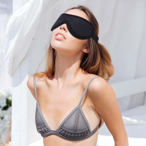 Image of Blindfold and Faux-Fur-Lined Handcuffs Set, Temptation Soft Bondage Restraints Kit Sex Toys for Adults (2 Piece)