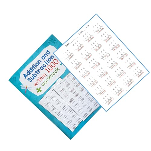 Multiplication Division Math Practice Workbook for Kids Exercises Math Exercise Book Arithmetics Practice Book Math Practice She