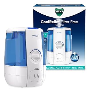 Vicks CoolRelief Cool Mist Humidifier, 1.2 Gal