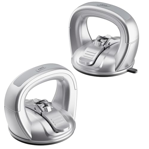 Image of TAILI Shower Grab Bars,Suction Handles,Upgraded,Travel,RV,2 Pack,Silver | Safety for Bathtubs,Toilet,Elderly&Seniors,Bathroom Grip Bar Handrails,No Drilling Removable Waterproof,Portable,Travel,RV