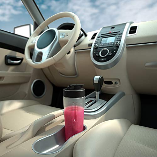 Foto von Philips HR2600/80 Mini-Standmixer (350 W, 28.000 Umdr. /Min., 0.7 L Fassungsvermögen, Trinkflasche, spülmaschinenfest) silber