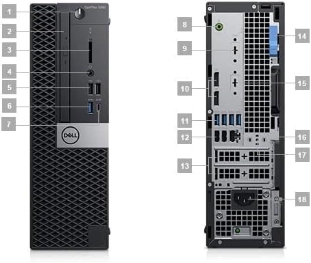 Dell Optiplex 5060 SFF i5-8400 2.80GHZ 8GB 512GB SSD Windows 11 Pro
