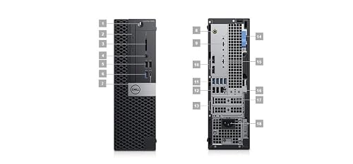 Dell Optiplex 5060 SFF i5-8400 2.80GHZ 8GB 256GB SSD Windows 11 Pro (Renewed)