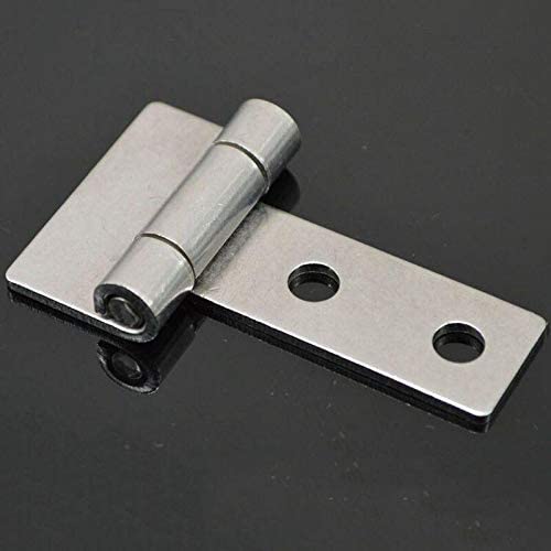 BUNGAA Bisagras, Bisagra, Acero Inoxidable 304 Bisagra de Engrosamiento Industrial Horno Congelador Gabinete Tipo T Solapa Plegable Soldadura
