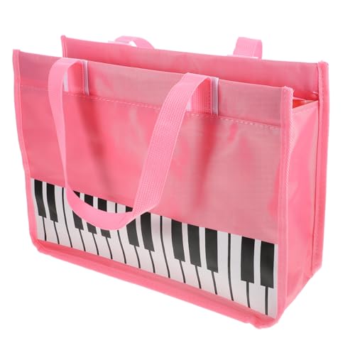 Ipetboom Ukulele Note Storage Bag Guitar Notes Bag Music Sheet Container Fashionable Music Score Holder for Women