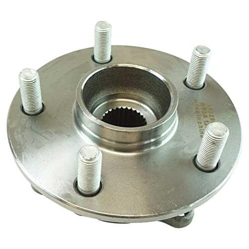 Image of TRQ 2 Piece Rear Wheel Bearing & Hub Assembly Set Compatible with 2006-2013 Suzuki Grand Vitara 2010-2013 Kizashi