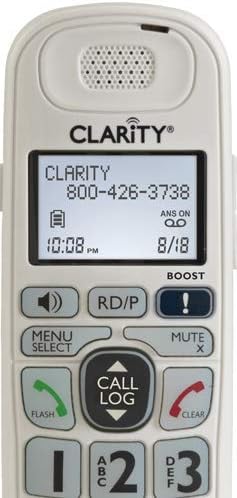 Clarity D704HS Handset Keypad