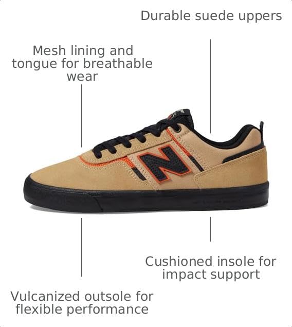 Image of New Balance Unisex Adult Numeric 306 V1 Skateboarding Shoes