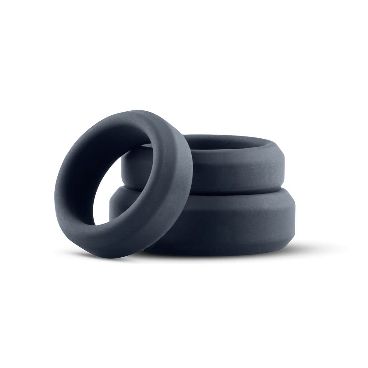 Boners - Deluxe Cock Ring Set, 3 Piece M/L