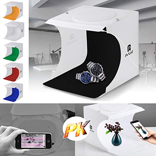 FRCOLOR Mini Foto EstÃºdio Luz Caixa de Tenda de Tiro Kit de IluminaÃ§Ã£o de Produto DobrÃ¡vel PortÃ