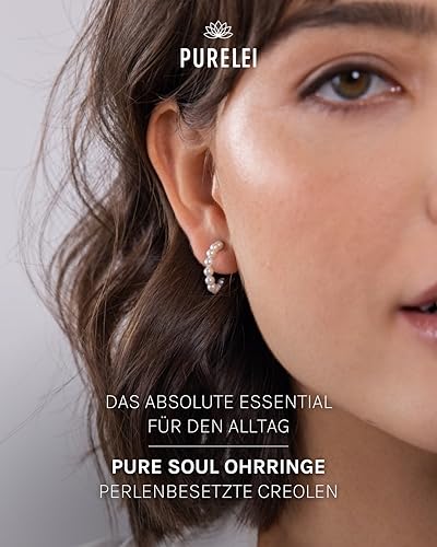 Purelei Pure Soul Ohrringe (Silber) – Damenohrringe aus langlebigem Edelstahl – Wasserfeste Ohrringe Damen… – Ansicht 2