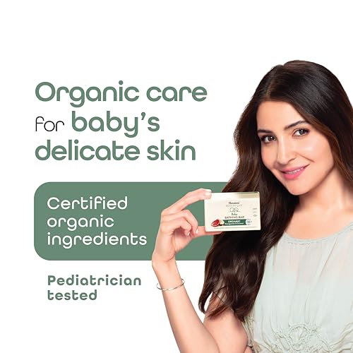 Image of Himalaya Botanique Baby Bathing Bar 75g (B 2+1) | Organic | Preserve Moisture Lock | No Tears | Dermatologically Tested | Helps Protect Skin Barrier | pH 5.5 | Hypoallergenic | No Added Fragrance