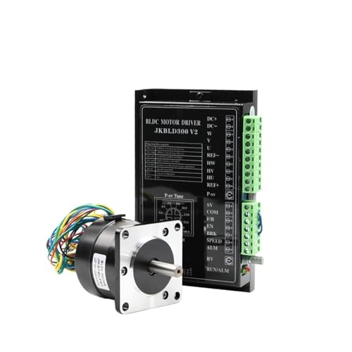 Moteur sans balais 36V JK57BLS01 pour robotique et commande numérique - 2