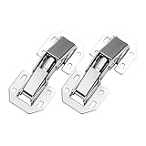 Sharplace 2 pezzi cerniere per mobili cerniera per mobili semplice montaggio cerniere nascoste, 3 Inch
