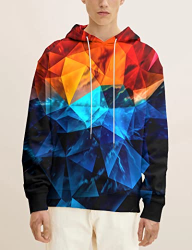 Yasswete Unisex Adults 3D Printed Fashion Hoodies for Men Women Pullover Novelty Sweatshirts with Big Pockets4