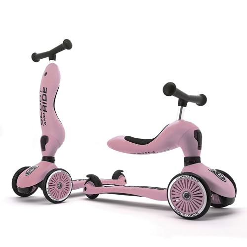 Scoot & Ride 3417 Highwaykick 1 - Rose - Scooter mit Sitz