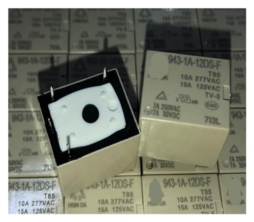 Relé T73-1A-12V-10A conmutador de 4 pines repuesto para placas de circuito y electrodomésticos