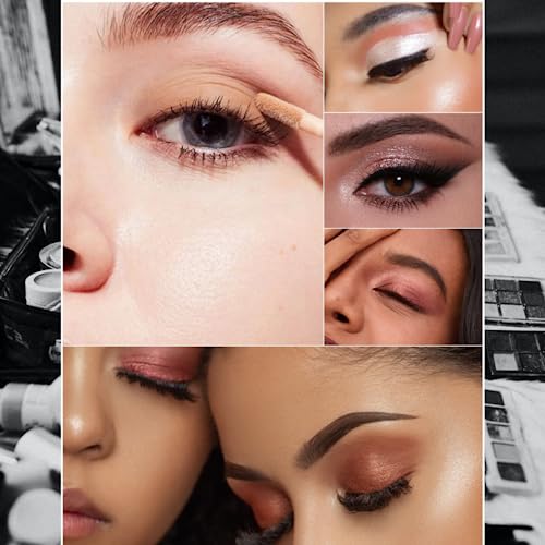 Liquid Glitter Eyeshadow Shining Eye Shadow Makeup Shimmer Long Lasting Quick-Drying (Gold)